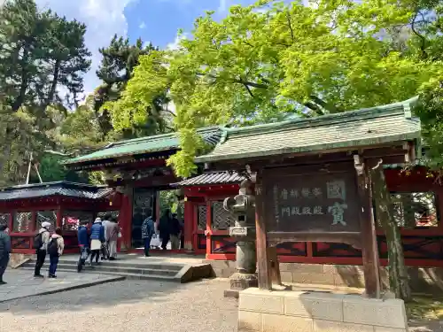 根津神社の山門・神門