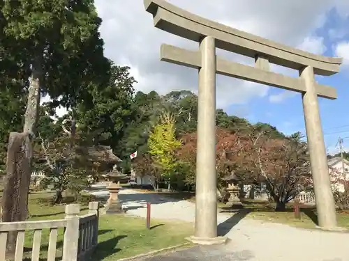 玉若酢命神社の鳥居