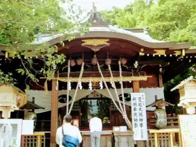 鎮守氷川神社の本殿・本堂