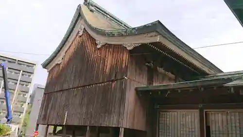 鳥飼八幡宮の本殿・本堂