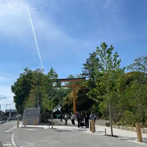 川越氷川神社の鳥居