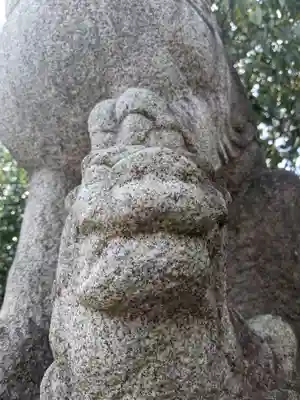 永谷天満宮の狛犬