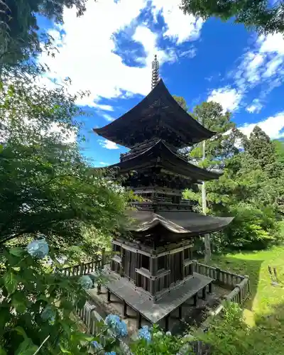 国宝 大法寺の塔