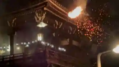 東大寺 二月堂のお祭り