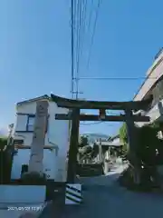 白山神社の鳥居