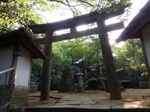 國坂神社の鳥居