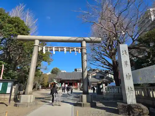 浅草神社の鳥居