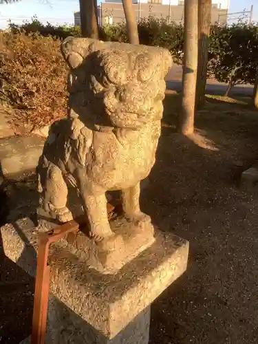 烏杜天神社（楽田天神）の狛犬