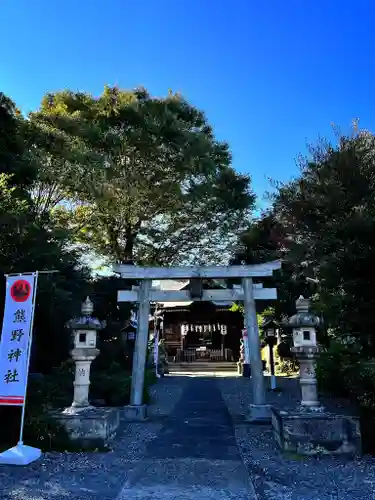 立川熊野神社の鳥居