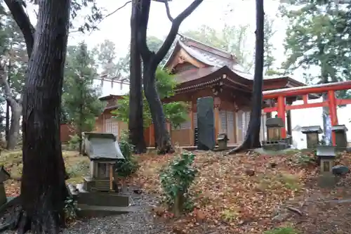 阿久津「田村神社」（郡山市阿久津町）旧社名：伊豆箱根三嶋三社の末社