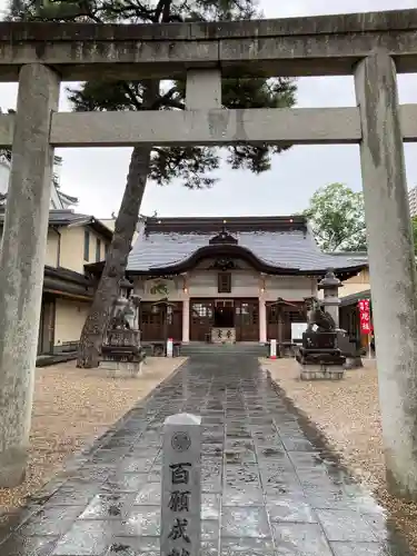 龍城神社の鳥居