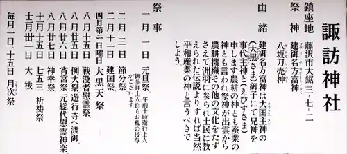 諏訪神社(神奈川県)