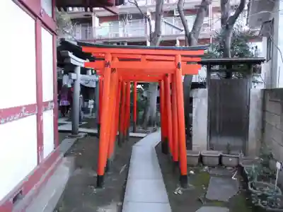 王子稲荷神社の鳥居