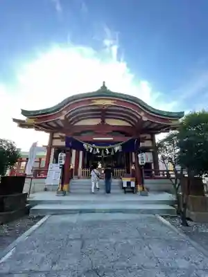 千住神社の本殿・本堂