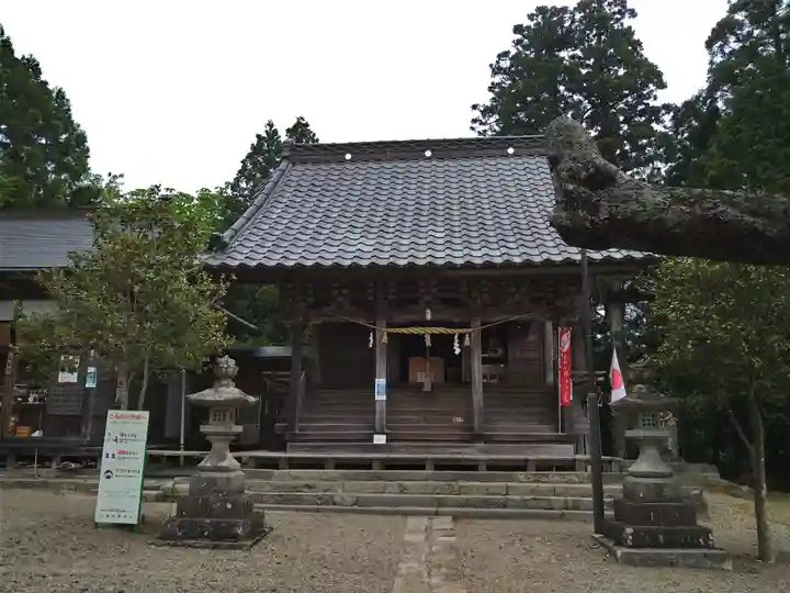 櫻田山神社の本殿・本堂