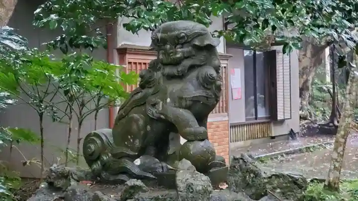 渡海神社の狛犬