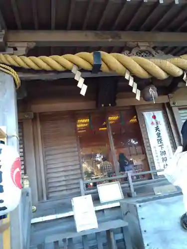 中氷川神社の本殿