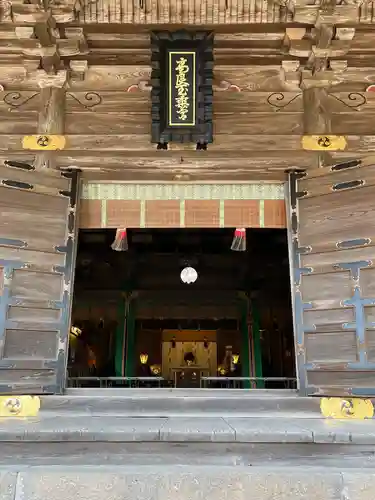 高良大社の本殿・本堂