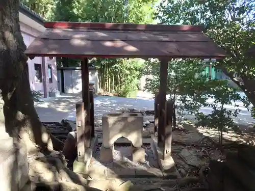 金鑚神社の手水