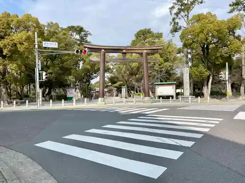 豊國神社の鳥居