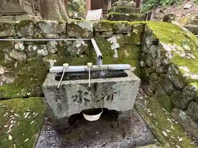 水谷神社の手水舎