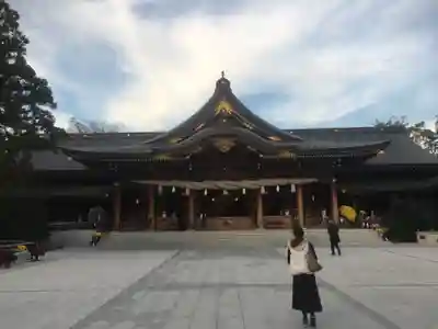 寒川神社の本殿・本堂
