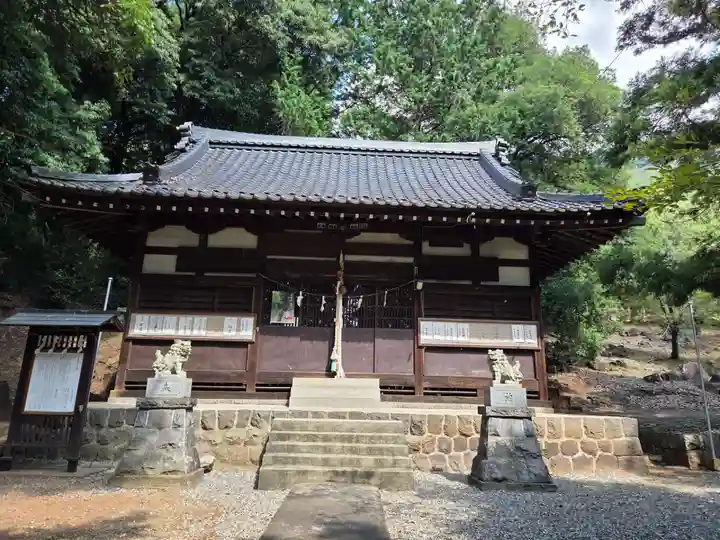物部神社(石和町松本)(山梨県)