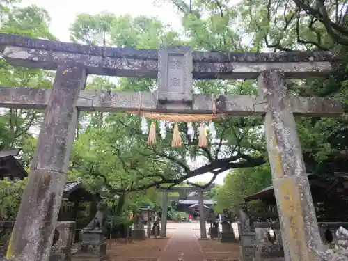 鏡神社の鳥居