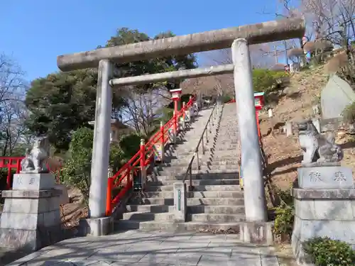 足利織姫神社の鳥居