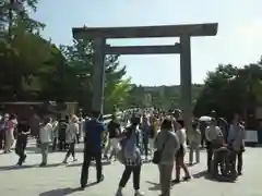 伊勢神宮内宮（皇大神宮）の鳥居