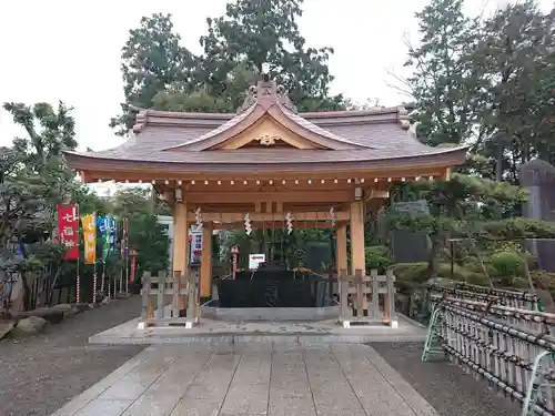 亀ケ池八幡宮の手水舎