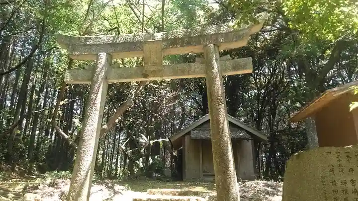 仙人神社の鳥居