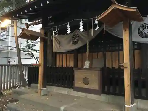 羽根木神社の本殿