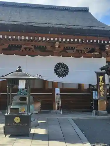 善光寺大本願の本殿・本堂