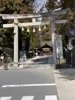 諏訪大社下社春宮の鳥居