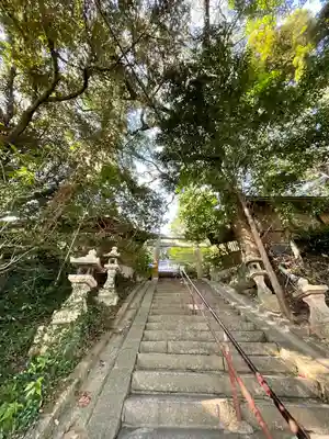 生野神社の景色