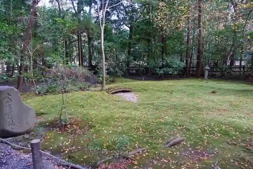 野宮神社の庭園