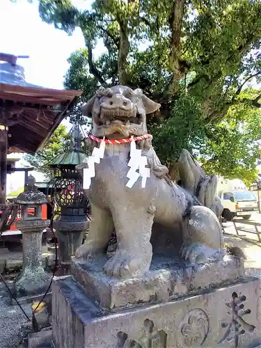 牛嶋天満宮の狛犬