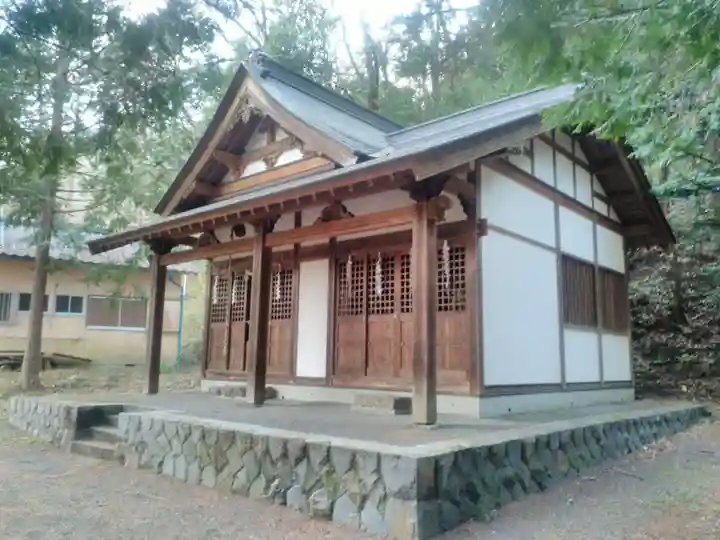 為朝神社の本殿・本堂