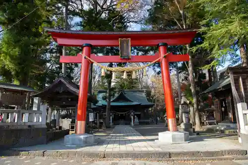 小室浅間神社の鳥居