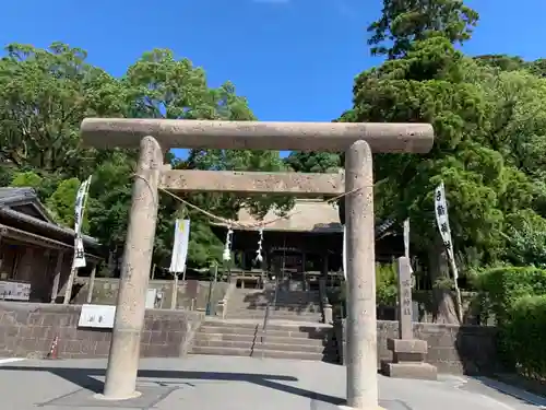 鶴嶺神社の鳥居