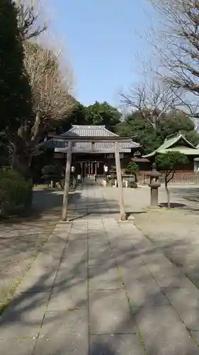 平塚神社の鳥居
