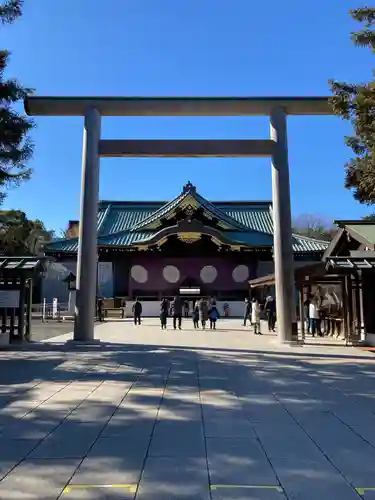 靖國神社の鳥居