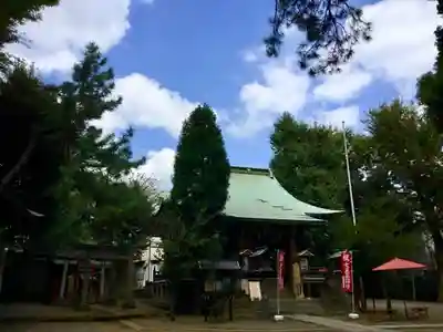 上目黒氷川神社の本殿・本堂