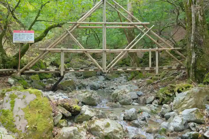 弥山神社(天河大辨財天社奥宮)の自然