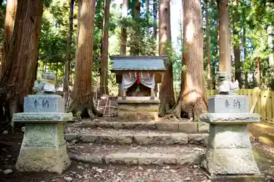 岩木山神社の末社・摂社