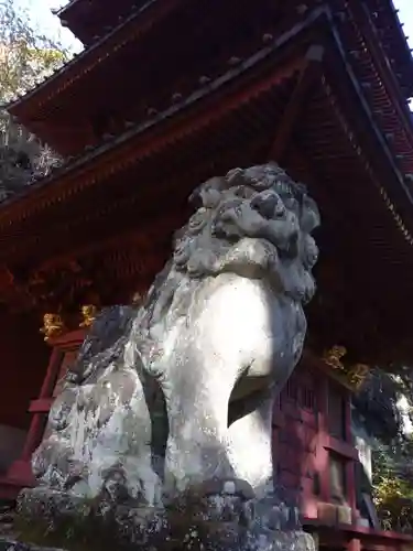 榛名神社の狛犬