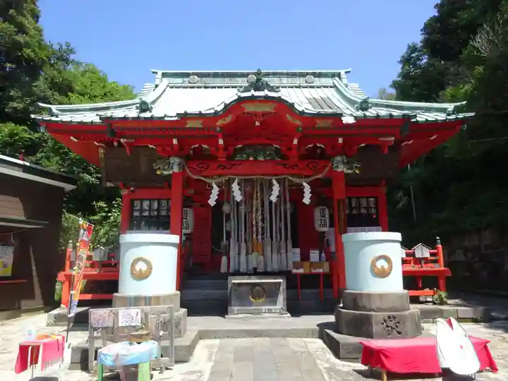 海南神社の本殿・本堂