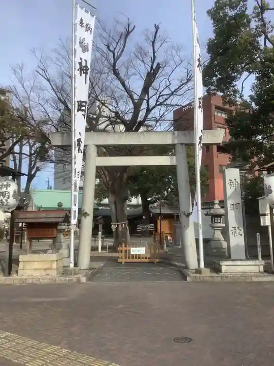 神明社(赤塚神明社)の鳥居