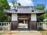 笠原神社の山門・神門